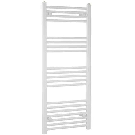 Towelrads Independent Straight Heated Towel Rail 1200mm High x 500mm Wide - White - 130009