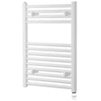 Towelrads Richmond Non Thermostatic Heated Towel Rail 691mm High x 450mm Wide - White - 136074