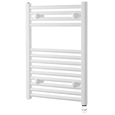 Towelrads Richmond Non Thermostatic Heated Towel Rail 691mm High x 450mm Wide - White - 136074