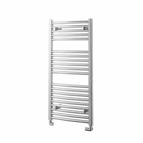 Towelrads Pisa Straight Heated Towel Rail 1200mm High x 750mm Wide - Chrome - 140019