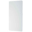 Towelrads Vetro Frame Glass Hot Water Radiator 1000mm High x 500mm Wide - White - 144238