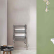 Towelrads Hamilton Curved Heated Towel Rail 700mm High x 500mm Wide - Chrome - 180011