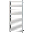 Towelrads Square Tube Straight Heated Towel Rail 1200mm High x 450mm Wide - Chrome - 210002