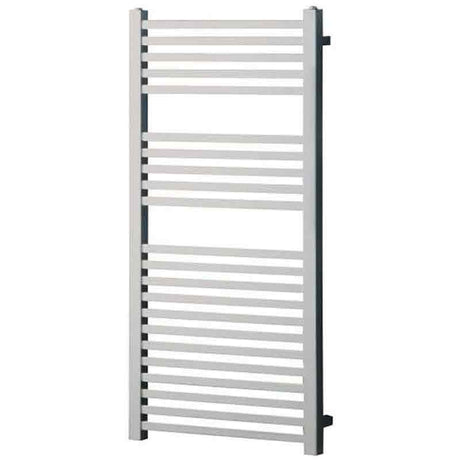 Towelrads Square Tube Straight Heated Towel Rail 1200mm High x 450mm Wide - Chrome - 210002