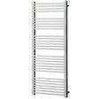 Towelrads Square Tube Straight Heated Towel Rail 1600mm High x 600mm Wide - Chrome - 210005