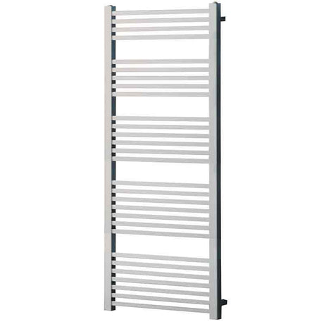 Towelrads Square Tube Straight Heated Towel Rail 1600mm High x 600mm Wide - Chrome - 210005