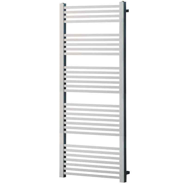 Towelrads Square Tube Straight Heated Towel Rail 1600mm High x 600mm Wide - Chrome - 210005