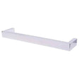 Towelrads Elcot Electric Square Closed Ended Towel Raill 40mm High x 450mm Wide  - Polished Stainless Stee - 488101