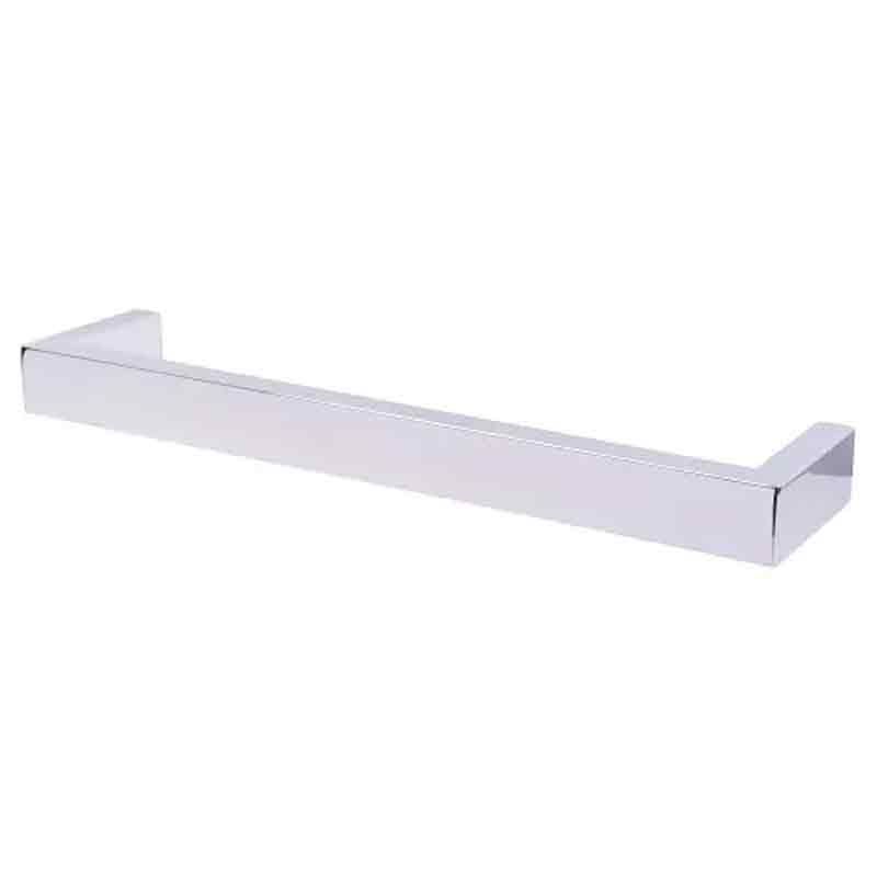 Towelrads Elcot Electric Square Closed Ended Towel Rail 40x630mm - Brushed Brass - 488109