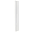 Towelrads Ascot 3 Section Single Radiator 1800mm High x 305mm Wide - White - 510024