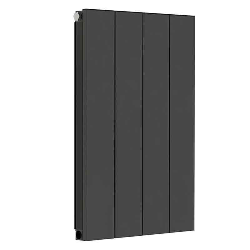 Towelrads Ascot 4 Section Single Radiator 600mm High x 407mm Wide - Anthracite - 510099