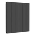 Towelrads Ascot 6 Section Single Radiator 600mm High x 612mm Wide - Anthracite - 510100