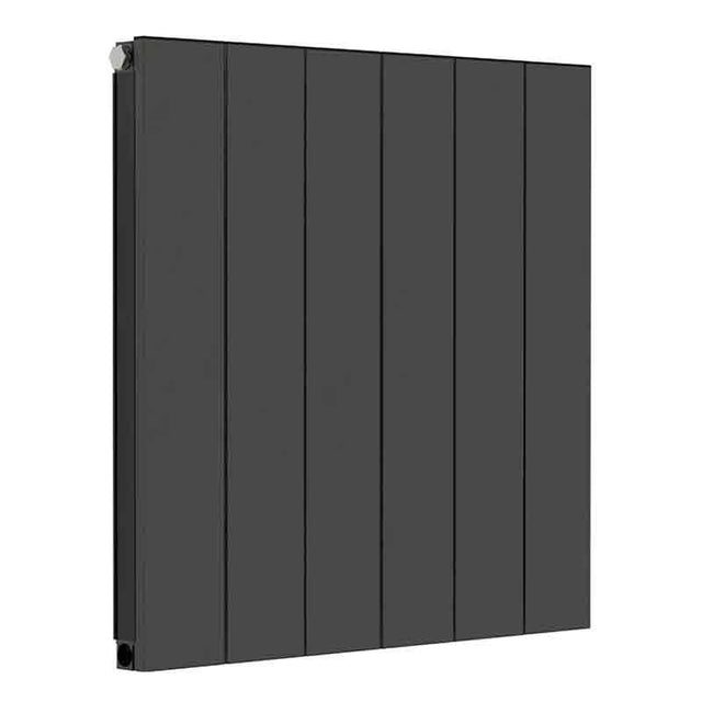 Towelrads Ascot 6 Section Single Radiator 600mm High x 612mm Wide - Anthracite - 510100