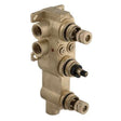 Vado Component Kits concealed thermostatic shower valve with durable brass construction and modern design