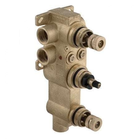 Vado Component Kits concealed thermostatic shower valve with durable brass construction and modern design