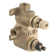 Vado Component Kits for concealed thermostatic shower valves in durable brass construction