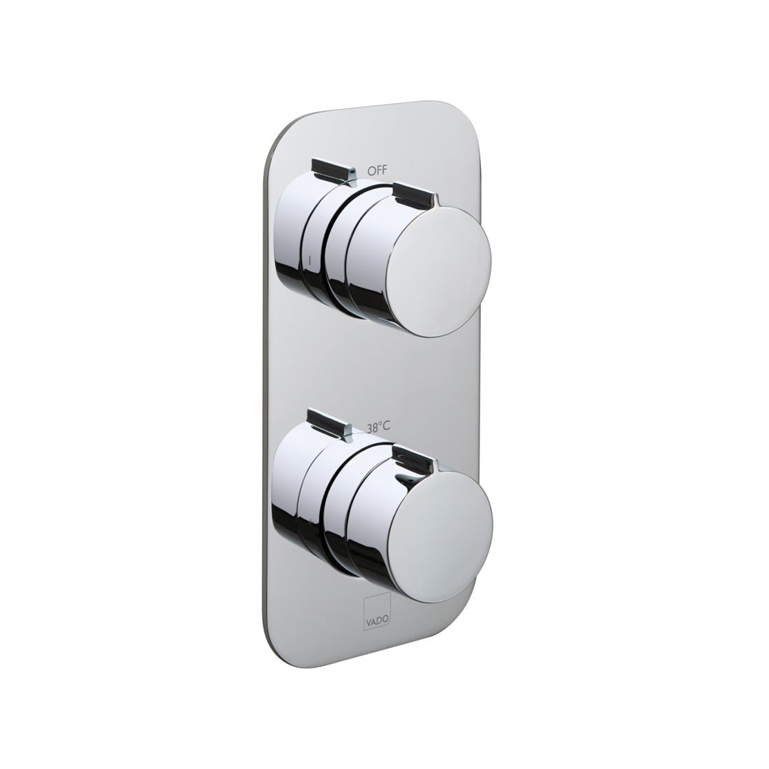 Vado Tablet Altitude 1 Outlet Thermostatic Shower Valve - Polished Chrome - TAB-148-ALT-C/P