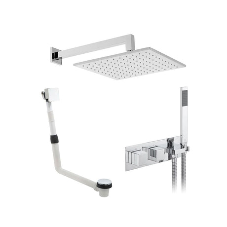 Vado Tablet Notion 3 Outlet Thermostatic Shower Set - Chrome - TAB-1753/WO-NOT-CP