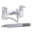 Kartell Plan Bath Shower Mixer Tap - Polished Chrome - TAP012PL
