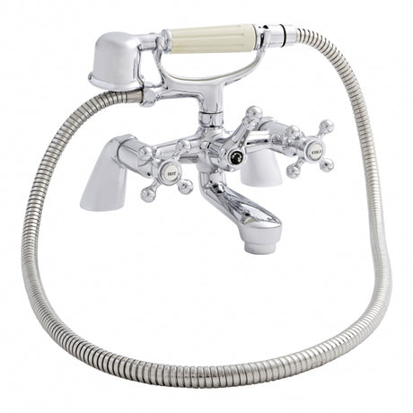 Kartell Viktory Bath Shower Mixer Tap - Polished Chrome - TAP091VI