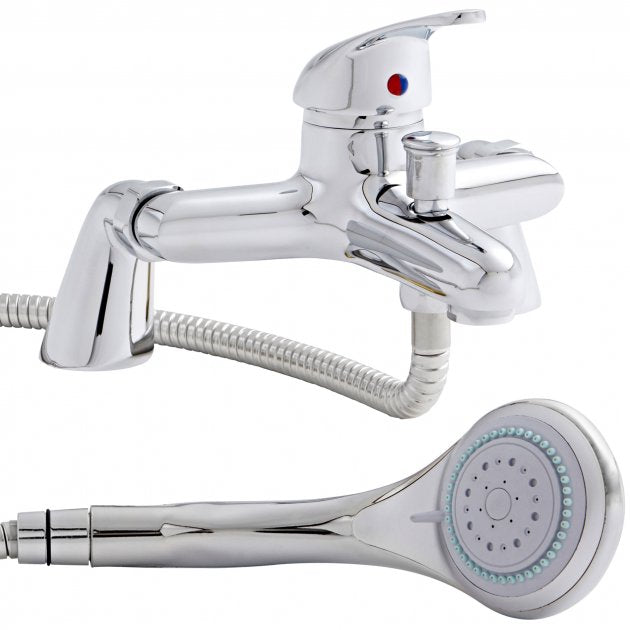 Kartell G4K Bath Shower Mixer Tap - Polished Chrome - TAP112G4K