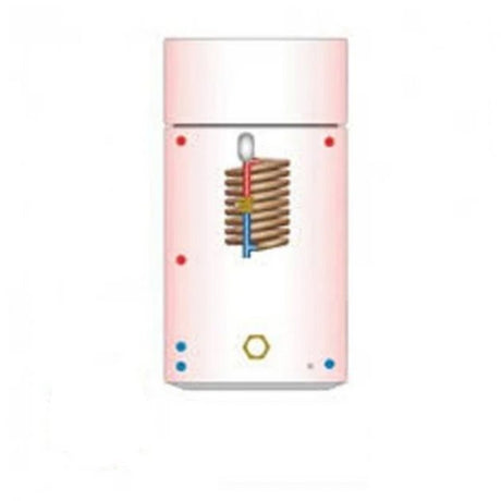 Telford Tristar Thermal Store 1550mm x 450mm Open-Vented Combination Copper Cylinder - 160 Litre - Blue - TSC160/1013