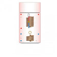 Telford Tristar Thermal Store 2000mm x 500mm Solar Thermal Coil Vented Combination Copper Cylinder - 300 Litre - Blue - TSC300/2016