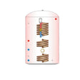Telford Tristar Thermal Store Vented Cylinder 1800mm x 500mm Solar Thermal Sealed Boiler Coils - 300 Litre - Blue - TSV300/3316