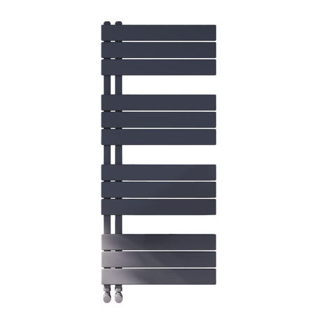 Scudo Thames Designer Towel Radiator 500x1150mm - Carbon Anthracite - THAM1150-500-A