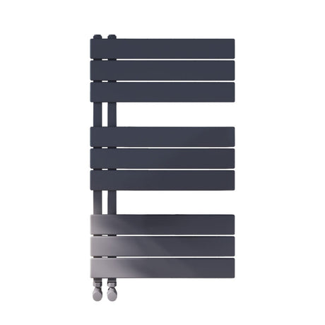 Scudo Thames Designer Towel Radiator 500x800mm - Carbon Anthracite - THAM800-500-A