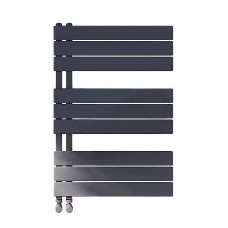 Scudo Thames Designer Towel Radiator 600x800mm - Carbon Anthracite - THAM800-600-A