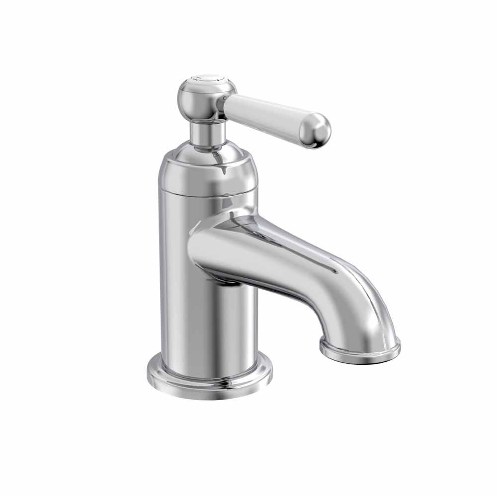 Tavistock Lansdown Mini Mono Basin Mixer With Click Waste - Chrome - TLD26