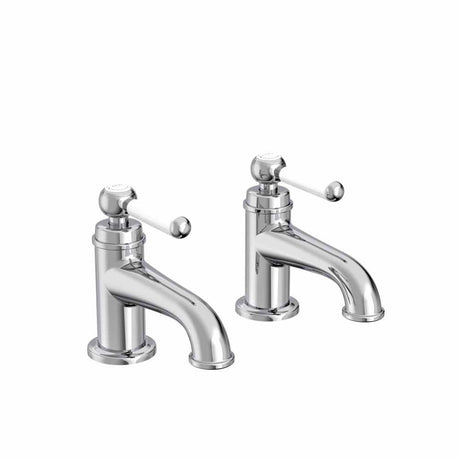 Tavistock Lansdown Basin Taps without Waste - Chrome - TLD70