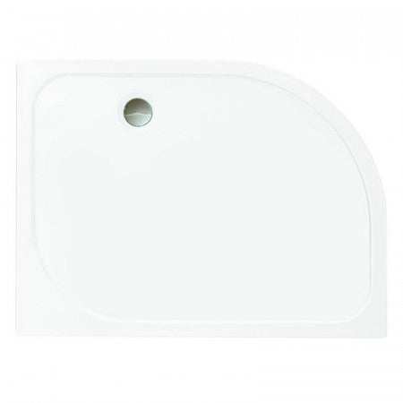 Merlyn Ionic Touchstone Left Handed Offset Quadrant Shower Tray 1200mm x 900mm - White - S129QLTO