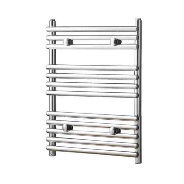 Towelrads Iridio Straight Heated Towel Rail 800mm High x 500mm Wide - Chrome - 120961