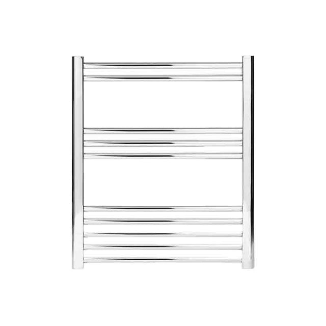 Towelrads Hamilton Straight Heated Towel Rail 700mm High x 600mm Wide - Chrome - 180003