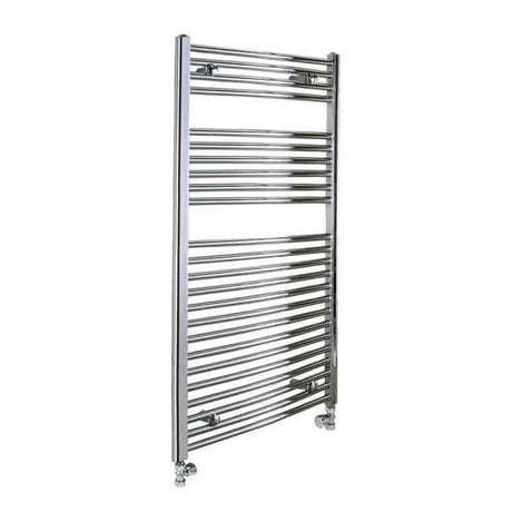 Towelrads Pisa Straight Heated Towel Rail 1600mm High x 450mm Wide - Chrome - 140027
