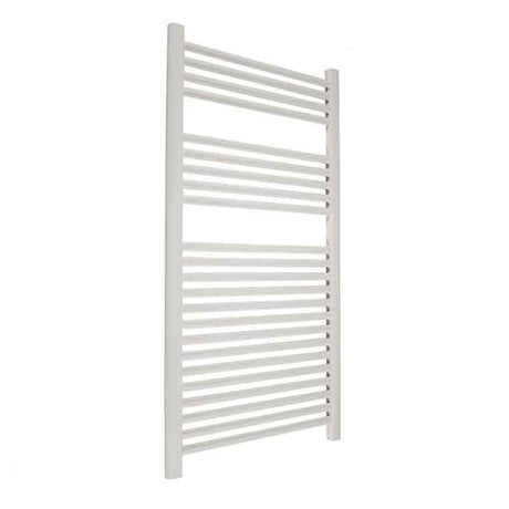 Towelrads Pisa Curved Heated Towel Rail 1200mm High x 600mm Wide - White - 160024