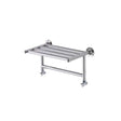 Vogue Solo Designer Heated Towel Rail 263mm High x 500mm Wide, Central Heating - TR001 BR0263500CP