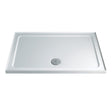 Twyford Shower Tray Rectangle Upstand 1000×800 - White - TR6442WH - TAP 'N' SHOWER