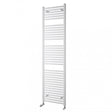 Towelrads Pisa Straight Heated Towel Rail 1800mm High x 500mm Wide - White - 160015