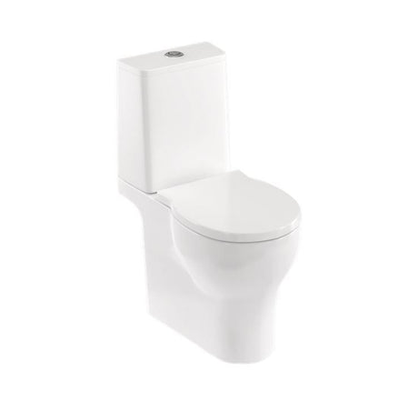 Britton Trim Close Coupled Pan and SC Seat - White Gloss - TRIM.001