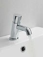 Nuie Non-Concussive Self Closing Mono Basin Mixer Tap - Chrome - TWS00