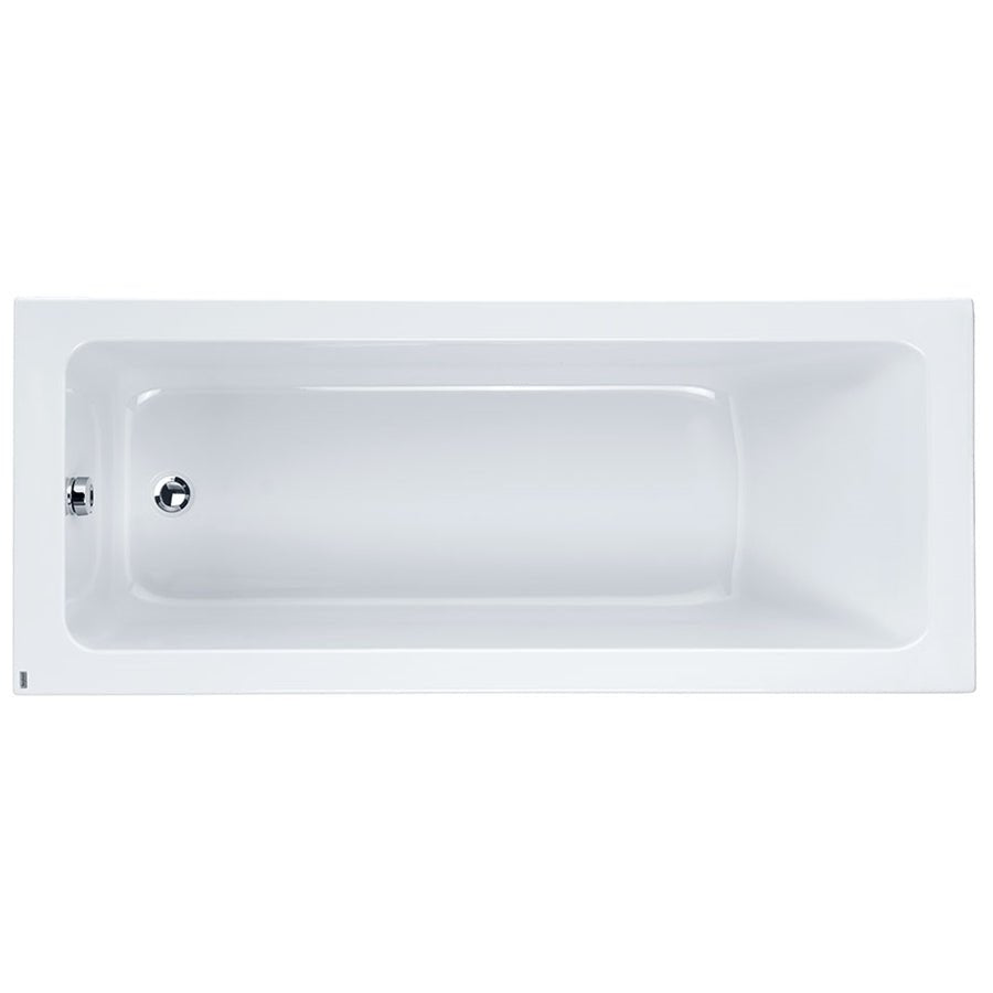 Twyford Aspect Bath No Tap Holes 1700x700mm - AP8500WH - TAP 'N' SHOWER