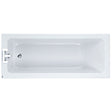 Twyford Aspect Bath 2 Tap Holes 1700x700mm - White - AP8502WH - TAP 'N' SHOWER