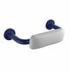 Twyford Avalon Back Support with Cushion - Blue - AV4912BE - TAP 'N' SHOWER