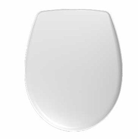 Twyford Galerie Seat and Cover Stainless Steel Top Fix Hinge - White - GN7865WH - DISCONTINUED