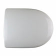 Twyford Integrity Seat and Cover Stainless Steel Top Fix Hinges - White - IY7864WH - TAP 'N' SHOWER