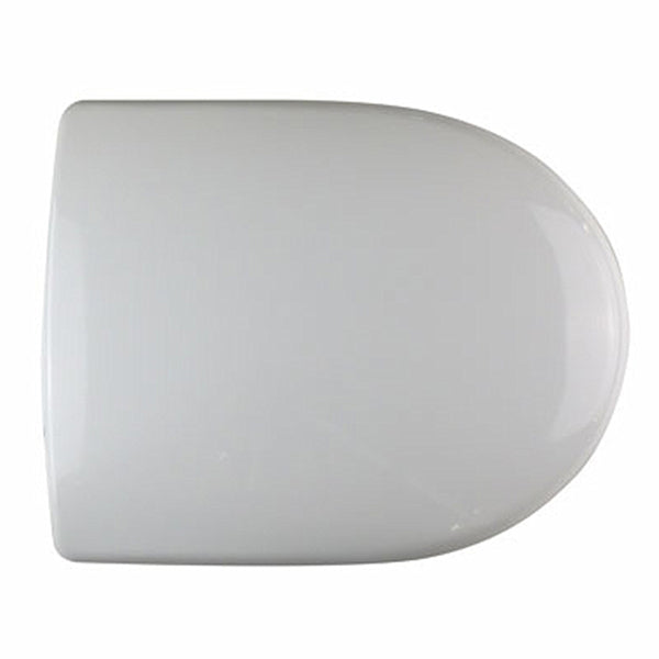 Twyford Integrity Seat and Cover Stainless Steel Top Fix Hinges - White - IY7864WH