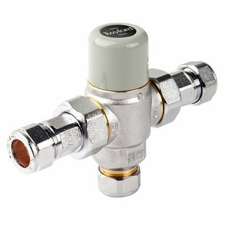 Twyford Thermostatic Mixing Valve 15mm - Chrome - SF1037XX - TAP 'N' SHOWER